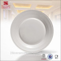 Ceramics Plate, Porcelain round plate, Ceramic chinaware for hotel